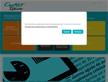Tablet Screenshot of cysnetsoftware.com